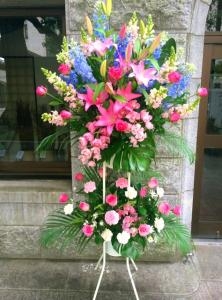 御祝スタンド花お届けしました！！｜「国会花苑」　（東京都千代田区の花キューピット加盟店 花屋）のブログ