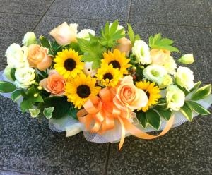 出産祝アレンジメントお届けしました。｜「国会花苑」　（東京都千代田区の花キューピット加盟店 花屋）のブログ
